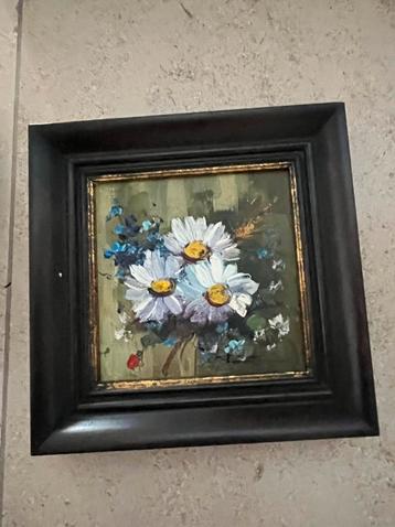 4 tableaux avec des fleurs, Enlèvement