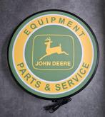 John Deere parts service reclame decoratie lamp verlichting, Verzamelen, Ophalen of Verzenden, Nieuw, Lichtbak of (neon) lamp