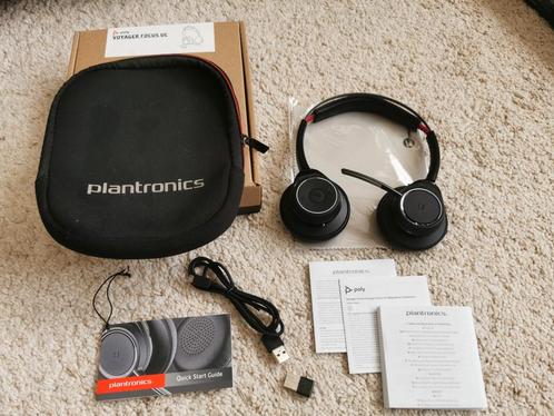 Plantronics Voyager Focus Bluetooth-headset met ruisonderdru, Audio, Tv en Foto, Hoofdtelefoons, Nieuw, Op oor (supra aural), Overige merken