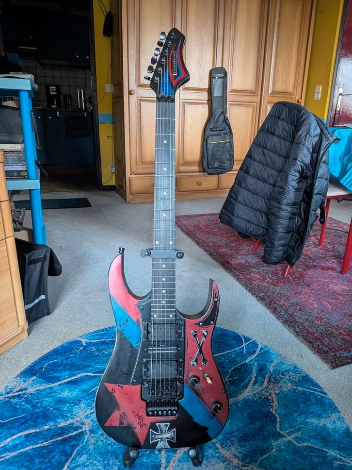 Bouwproject Gitaar "Barnfind", Muziek en Instrumenten, Snaarinstrumenten | Gitaren | Elektrisch, Zo goed als nieuw, Ibanez, Ophalen