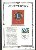 1977 Lions international, Timbres & Monnaies, Envoi