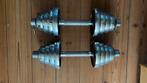 Dumbellls / Halters 30 kg, Sport en Fitness, Ophalen, Gebruikt, Armen, Halterset