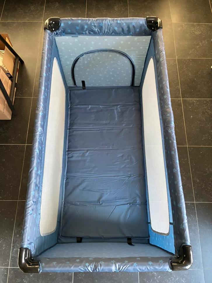 Reisbed Pericles, Kinderen en Baby's, Kinderkamer | Bedden, Gebruikt, Minder dan 140 cm, Minder dan 70 cm, Matras, Ophalen