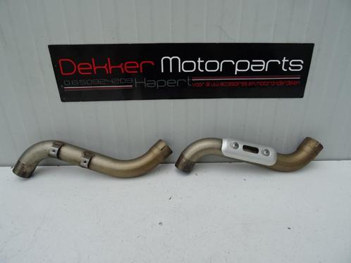Originele Uitlaat Demper Linkpijpen Ducati S4R 996 S2R 800, Motoren, Onderdelen | Ducati, Gebruikt, Ophalen of Verzenden