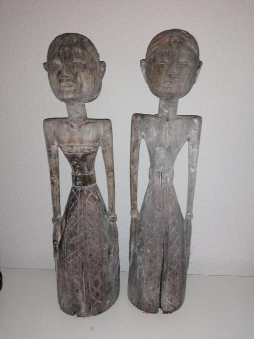 Statues ancienne Indonésienne #sculpture#bois#antique, Antiquités & Art, Art | Art non-occidental, Enlèvement ou Envoi