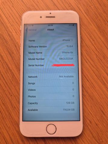 iPhone 6s 128 GB beschikbaar voor biedingen