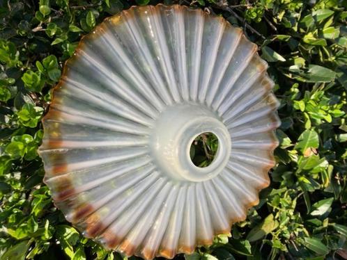 LAMPEKAP IN PATE DE VERRE. PERFECTE STAAT., Antiek en Kunst, Antiek | Glaswerk en Kristal, Ophalen of Verzenden
