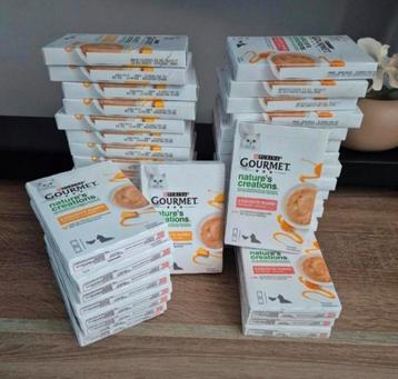 Purina  Gourmet Exquisite purée Saumon ou Poulet beschikbaar voor biedingen