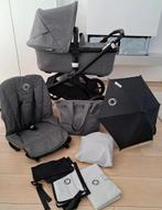 Bugaboo Fox Grey Melange Super compleet en ALS NIEUW, Bugaboo, Verstelbare duwstang, Zo goed als nieuw, Ophalen