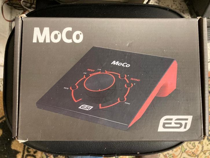 ESI MoCo Passive Monitor Controller, Muziek en Instrumenten, Mengpanelen, Gebruikt, Minder dan 5 kanalen, Ophalen of Verzenden