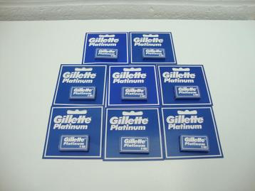 Pak van 8 dozen met 5 Gillette Platinum-scheermesjes beschikbaar voor biedingen