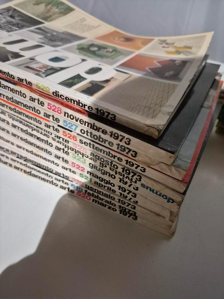 Domus tijdschrift jaargang 1973 architect design, Boeken, Tijdschriften en Kranten, Ophalen