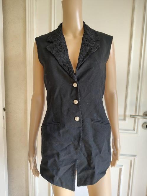 vintage kleedje afgewerkt met kant, Kleding | Dames, Jurken, Maat 38/40 (M), Verzenden