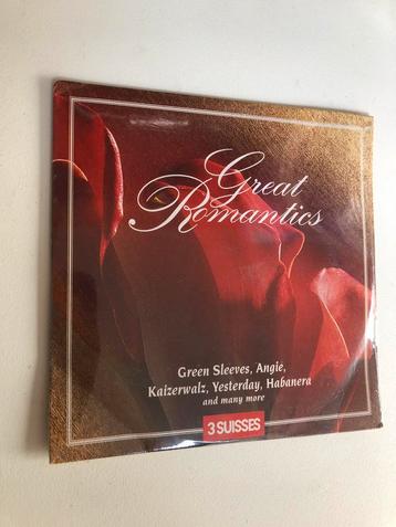 CD great romantics - nieuw - 3 Suisses, Cd's en Dvd's, 1 single, Ophalen of Verzenden, Nieuw in verpakking, Pop