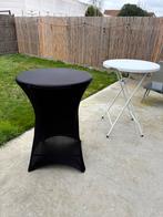 Receptietafels 2x met hoes, Enlèvement, Comme neuf