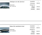 Dakkoffer en rails voor BMW 5 serie, Ophalen, Zo goed als nieuw