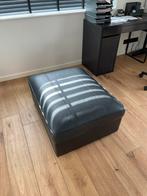 Voetbank poef leder, Enlèvement, Utilisé, 50 à 75 cm, Rectangulaire