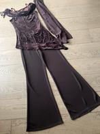 Broek met top en sjaal maat 36, Kleding | Dames, Jumpsuits, Ophalen of Verzenden, Zo goed als nieuw, Maat 36 (S)