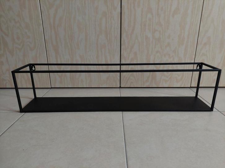 Zwart industrieel wandrekken wandplanken set van 3 nieuw, Huis en Inrichting, Woonaccessoires | Wandplanken en Boekenplanken, Nieuw