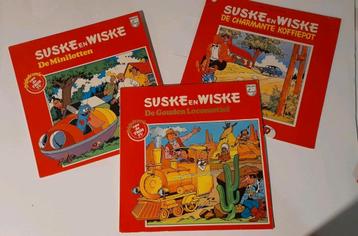 Suske en wiske,  luisterstrips op vinyl disponible aux enchères