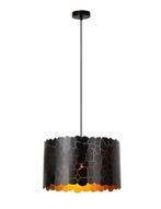 Lucide ALMELO hanglamp Ø 40 cm - 1xE27 - Zwart, Ophalen, Nieuw, Moderne, Metaal