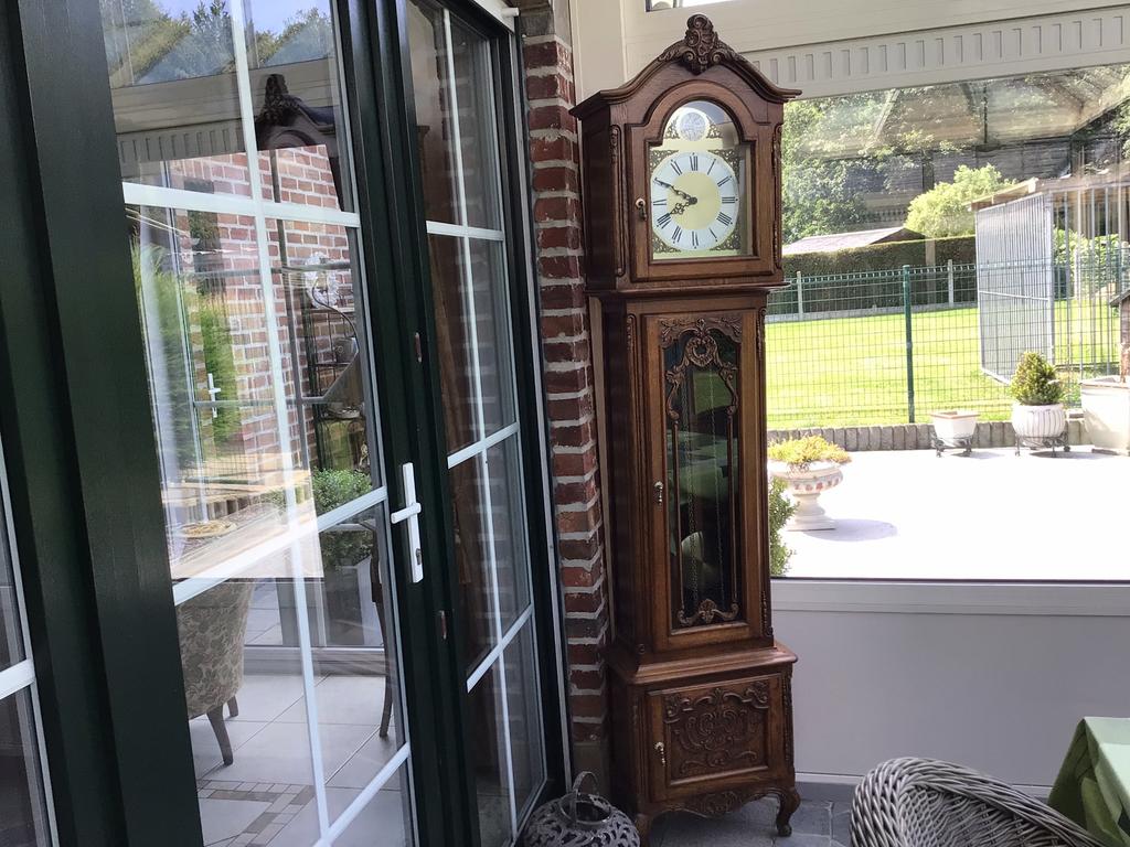 Eiken staanklok, Ophalen