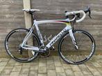 Pinarello FP Team Rainbow White koersfiets, Fietsen en Brommers, Ophalen, Carbon, Heren, Zo goed als nieuw