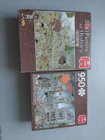 2 puzzels pieces of history beschikbaar voor biedingen