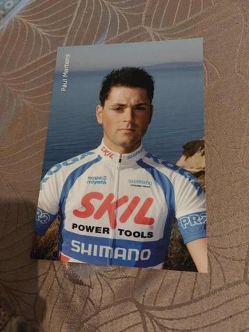 Wielerkaart : Paul Martens / Skil-Shimano beschikbaar voor biedingen