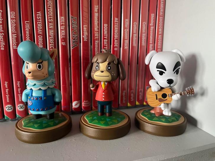 3 x Amiibo (Animal Crossing), Games en Spelcomputers, Games | Nintendo Switch, Zo goed als nieuw, Ophalen of Verzenden