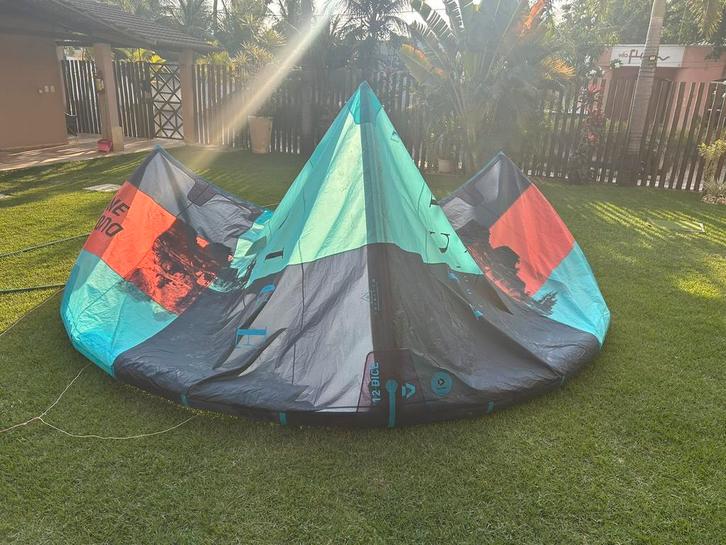 Duotone dice 12m, Watersport en Boten, Kitesurfen, Gebruikt, Kite, 12 m², Ophalen of Verzenden