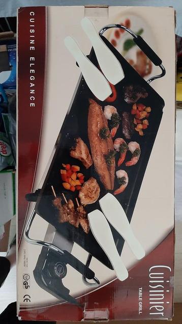 Elektrische grilplaat nog nieuw beschikbaar voor biedingen