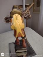 Thüringer Vintage Volkskunst handgesneden houtsprokkelaar, Antiek en Kunst, Ophalen of Verzenden