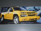 Brochure du Chevrolet Colorado, Chevrolet, Envoi