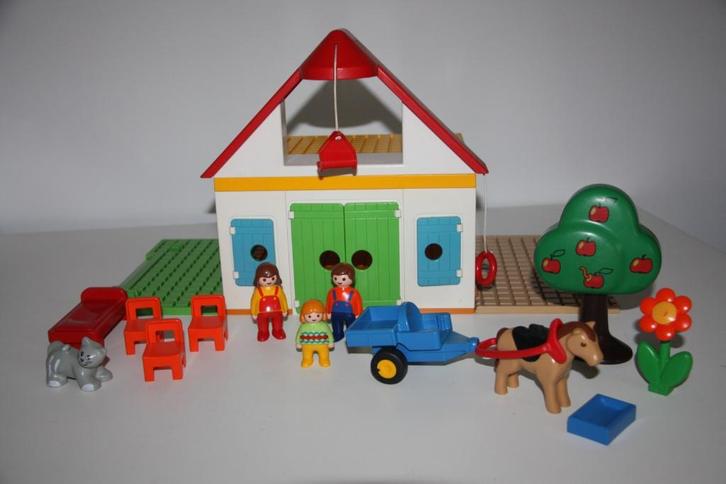 playmobil 123 grote boerderij 6750, Kinderen en Baby's, Speelgoed | Playmobil, Gebruikt, Los Playmobil, Ophalen of Verzenden
