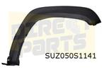 Suzuki Jimny (9/18-) wielkuiplijst voorscherm Links zwart Or, Verzenden, Nieuw, Suzuki, Spatbord
