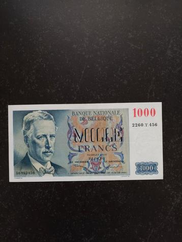 Superprachtige 1000 frank  1950 !! beschikbaar voor biedingen