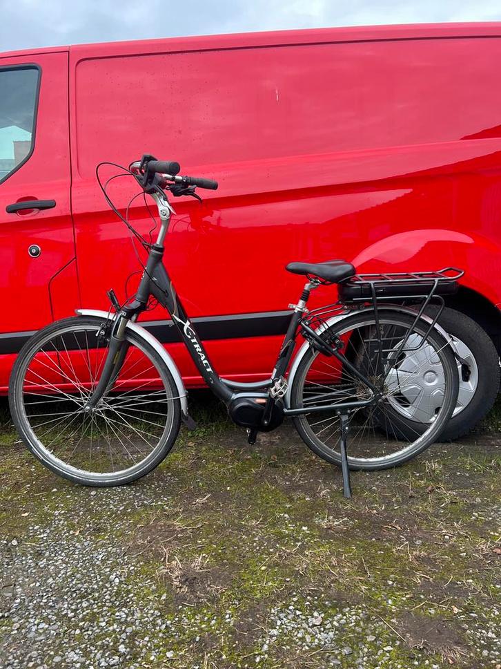 Elektrische fiets met bafang middenmotor baterij 1 jaar oud, Fietsen en Brommers, Elektrische fietsen, Zo goed als nieuw, Ophalen