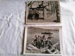 2 oude persfoto's Duitse krijgsgevangen, Verzamelen, Ophalen of Verzenden, Landmacht, Foto of Poster