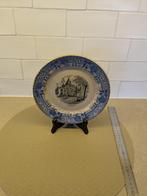 Antiek Delftsblauw wandbord – Société Céramique Maastricht, Enlèvement