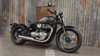 Triumph Bonneville Bobber: Matt Khaki, 2 cilinders, Chopper, Bedrijf, Meer dan 35 kW
