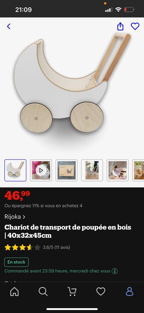 Poussette pour poupées, Enfants & Bébés, Jouets | Poupées, Enlèvement, Utilisé, Autres types
