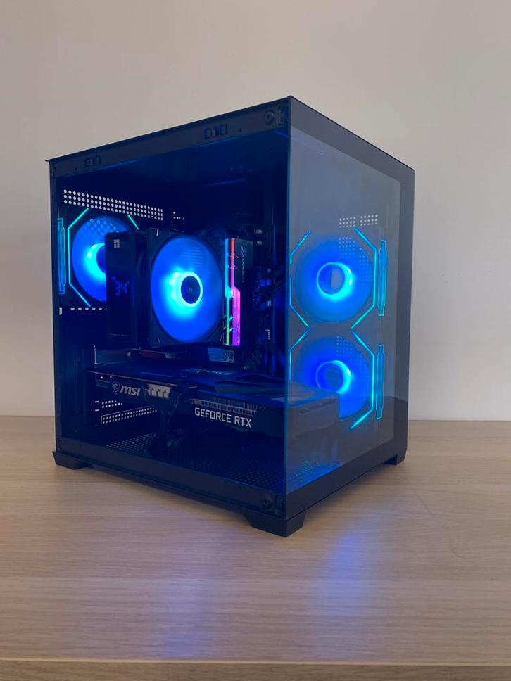 PC Gaming RTX 3060 12 Go – Ryzen 5 5600G – 16 Go RGB, Computers en Software, Desktop Pc's, Zo goed als nieuw, SSD, 16 GB, Met videokaart