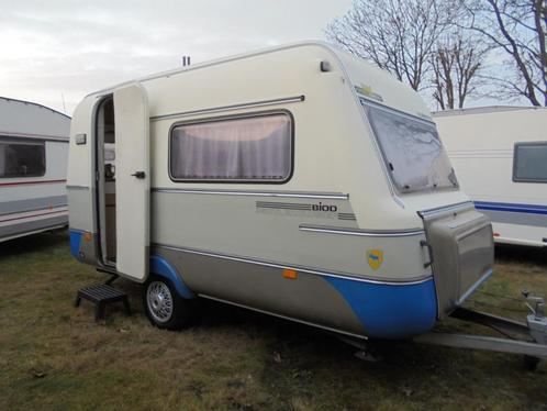 BIOD 350,vast wc,zonnepaneel,baterij,omv 12 naar 220+tent, Caravans en Kamperen, Caravans, Bedrijf, tot en met 2, 500 - 750 kg