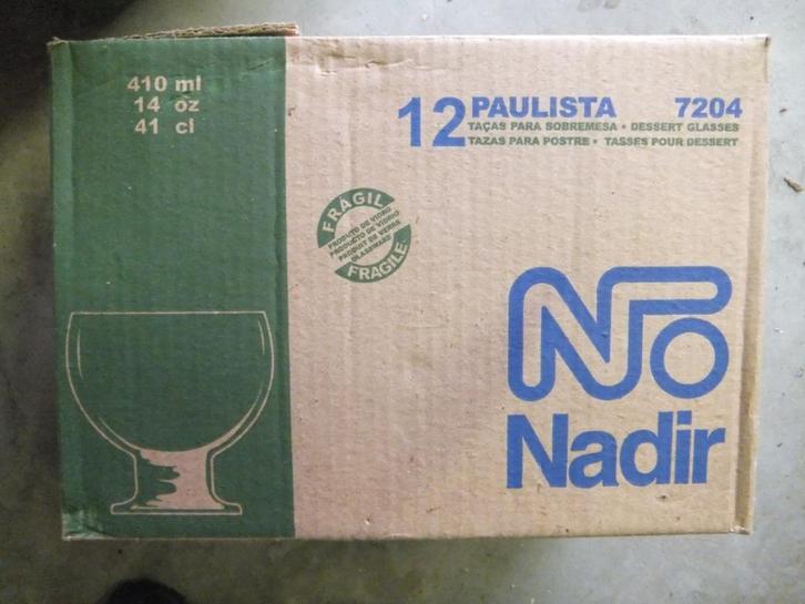 ijscoupe ,ijsglas, ijsschalen, Huis en Inrichting, Keuken | Servies, Nieuw, Glas, Ophalen of Verzenden