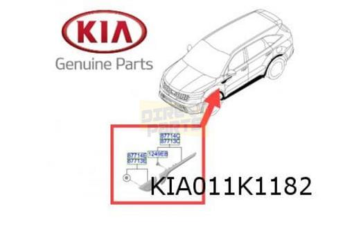 Kia Sorento sierlijst Rechts boven op voorscherm Origineel!, Autos : Pièces & Accessoires, Carrosserie & Tôlerie, Garde-boue, Kia
