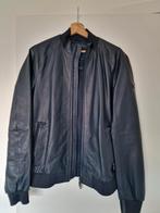 Armani Jeans - Leer jas, Kleding | Heren, Ophalen of Verzenden, Nieuw, Blauw