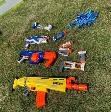 Pakket Nerf geweren, Enlèvement, Comme neuf