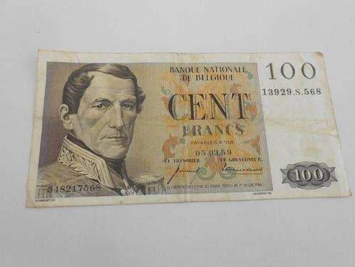 Belgique: ancien billet de banque., Postzegels en Munten, Bankbiljetten | België, Ophalen of Verzenden