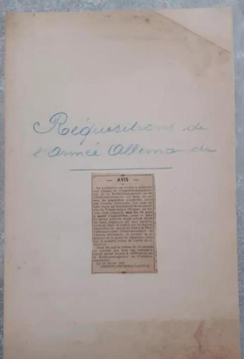 Brouwerij+Slag bij Charleroi+Duitse vordering, Verzamelen, Militaria | Tweede Wereldoorlog, Landmacht, Overige typen, Ophalen of Verzenden